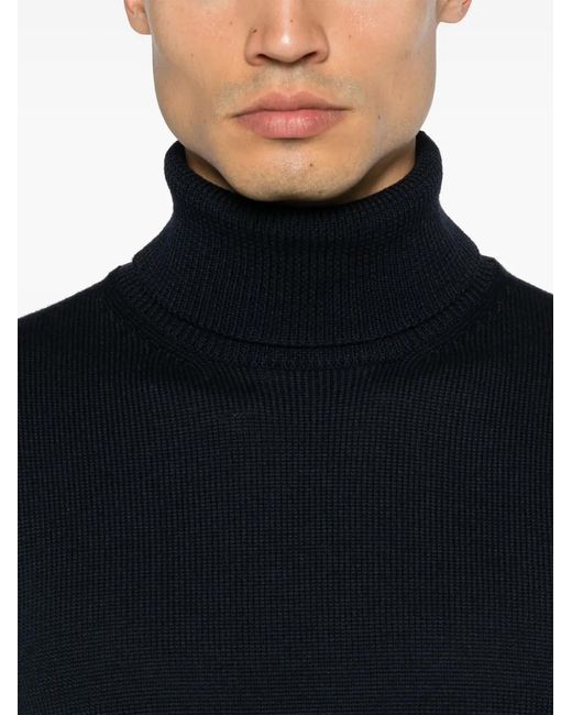Pull À Col Roulé Roberto Collina pour homme en coloris Black