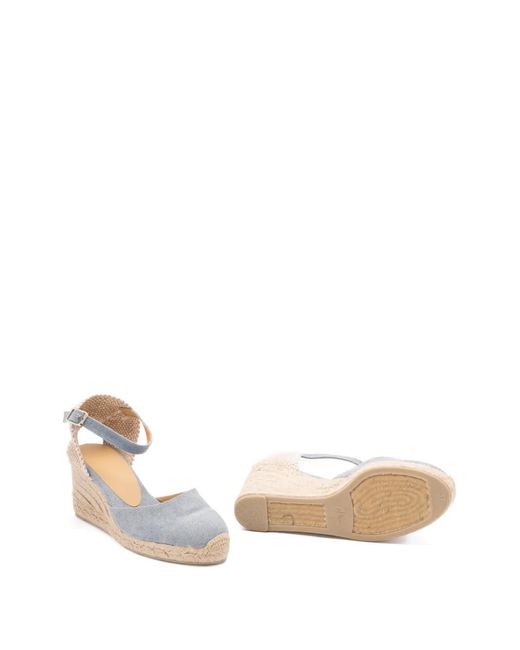Castaner Natural Espadrilles À Bride Cheville