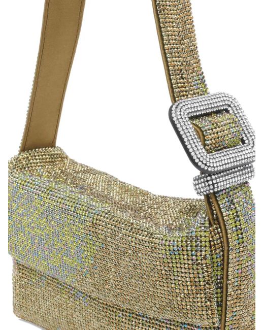 Benedetta Bruzziches Green Vutty La Mignon Schultertasche Mit Kristallen