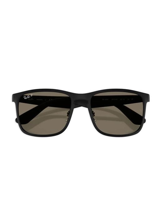 Ray-Ban Black Square Sunglasses for men