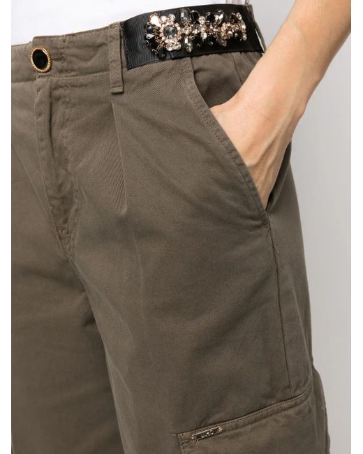 Liu Jo Flared Broek in het Brown