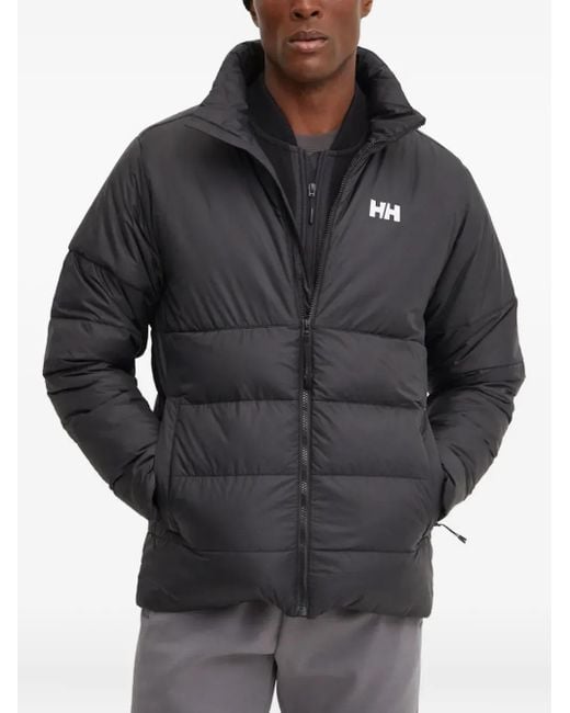 Piumino Con Zip di Helly Hansen in Black da Uomo
