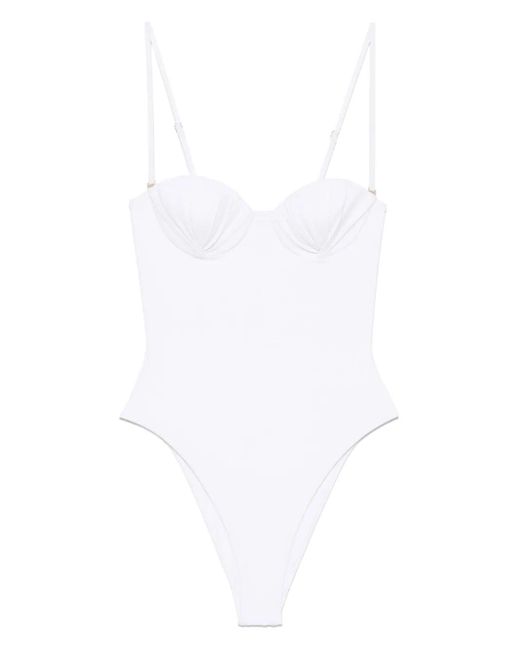 Amotea White Serena Swimsuit
