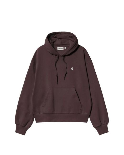Carhartt Brown Hooded Casey Sweatshirt
