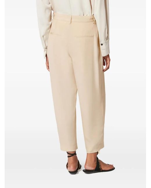 Isabel Marant Natural Janice Pleated Trousers
