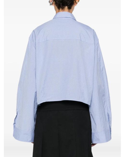 Our Legacy Blue Long-Sleeve Shirt