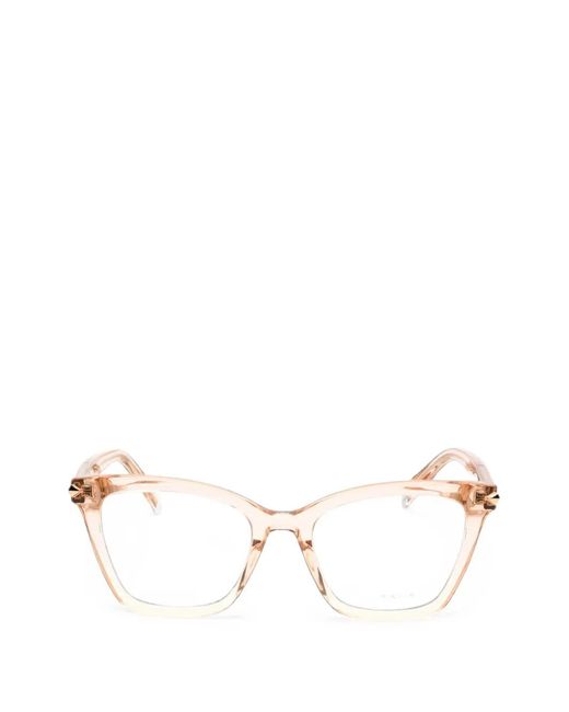 Police Natural Cat-Eye Frame Glasses