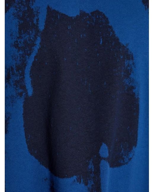 Alexander McQueen T-Shirt mit Totenkopf-Print in Blue für Herren