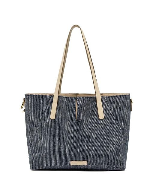 Gianni Chiarini Blue Reversible Tote Bag