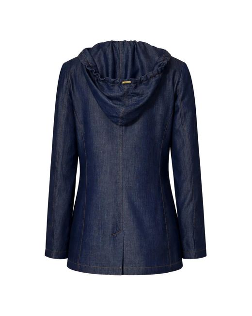 Twinset Blue Chambray Blazer