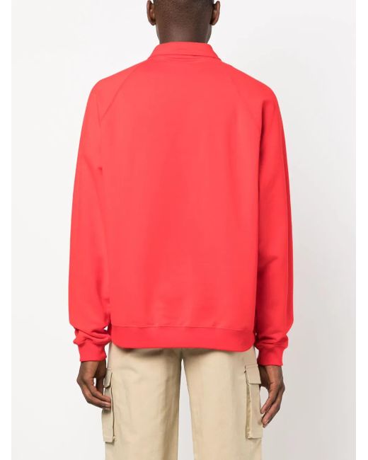 Sudadera Con Logo Estampado DSquared² de hombre de color Red