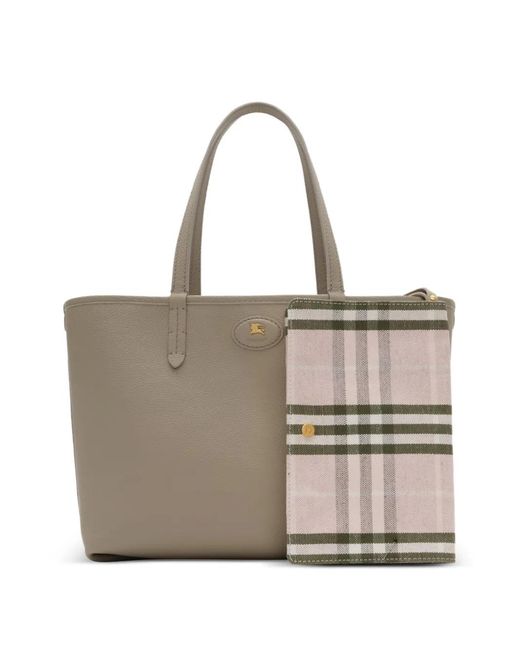 Burberry Natural Small Reversible Bloomsbury Tote