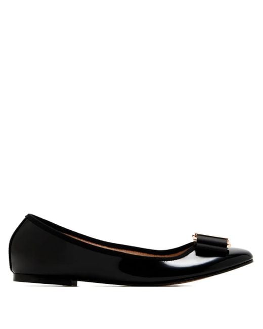House Of Ballerinas Black Aurore Ballet Flats