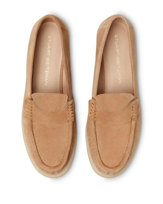 Stuart Weitzman Natural Blake Loafer