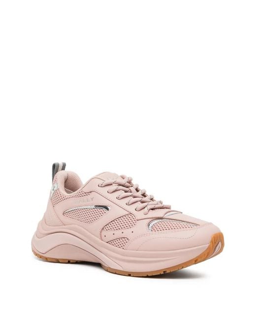 Bally Pink Woge Trainers