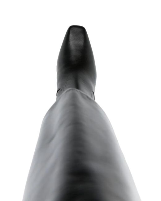 Chloé Black 85Mm Georgia Boots