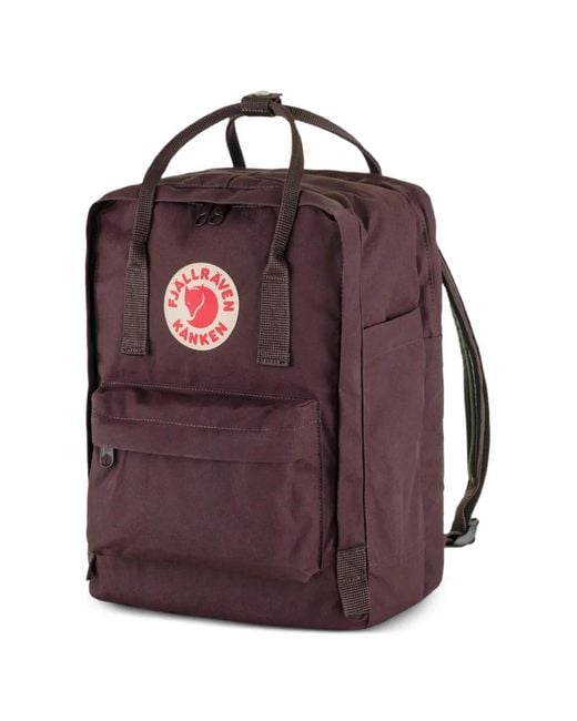 Fjallraven Red Sac À Dos Kånken À Écusson À Logo