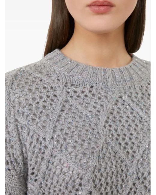 Max Mara Gray Sweaters