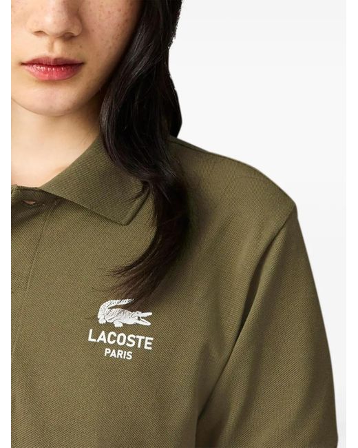 Lacoste Green L.12.12 Logo-Embroidered Polo Shirt