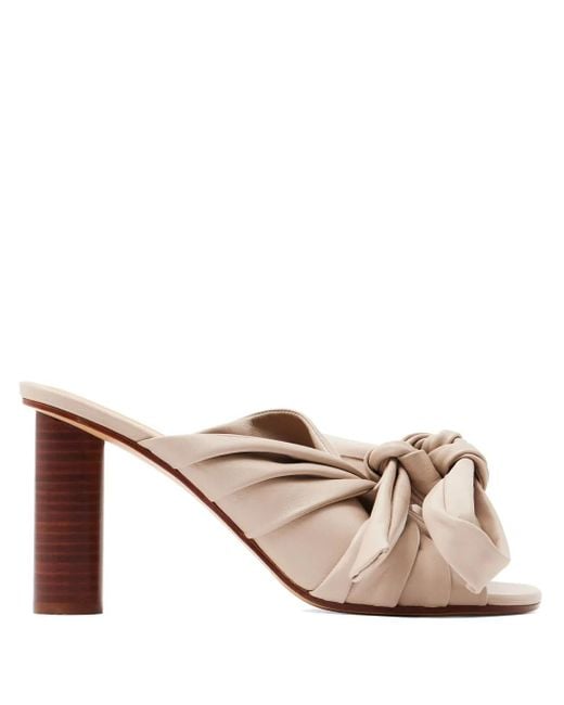 J.W. Anderson Natural 95Mm Bow Mules