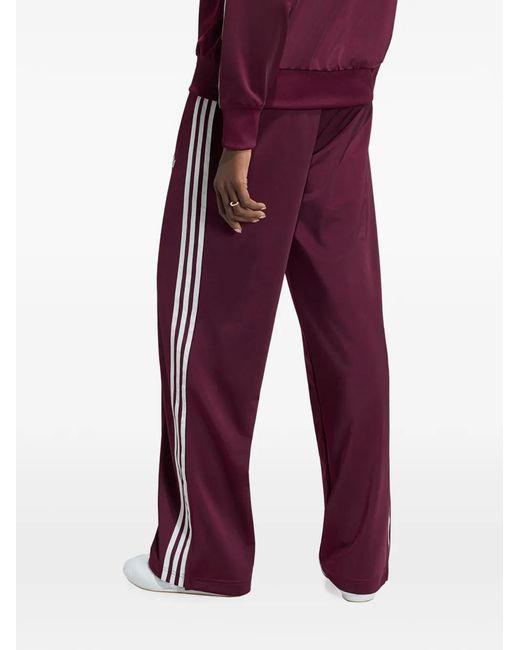Adidas Purple Firebird Adicolor Track Pants