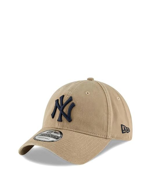 KTZ Natural Mlb Core Classic 2.0 9Twenty Logo-Patch Baseball Cap for men
