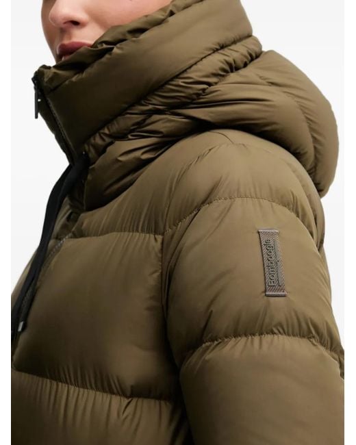 Bomboogie Green Geneva Hooded Padded Coat