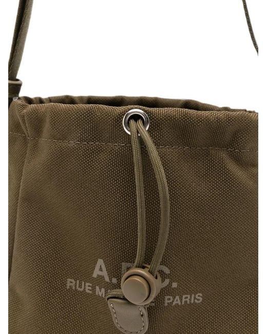 A.P.C. Natural Crossbody Pouch Backstage for men