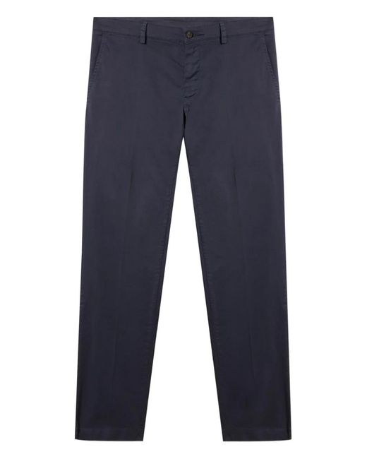 Brooks Brothers Blue Cotton Trousers for men
