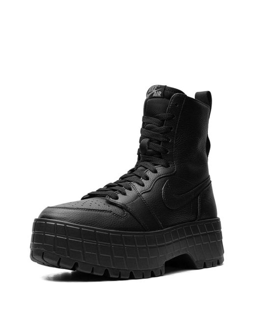 Nike Black Air 1 Brooklyn Boots