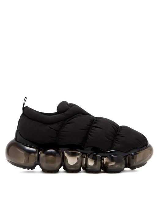 grounds Black Jewelry Puff Sneakers