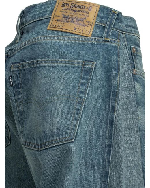 Vaqueros Tab 1980's 501 Levi's de hombre de color Blue