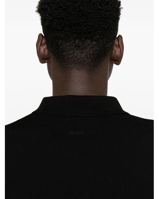 HUGO Black San Jordan Cardigan for men