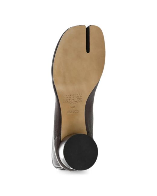Maison Margiela Brown Tabi Ankle Boots