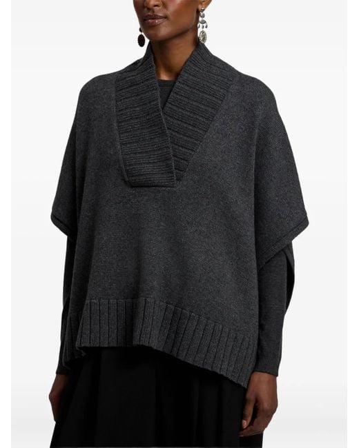 Ralph Lauren Vネック セーター Gray