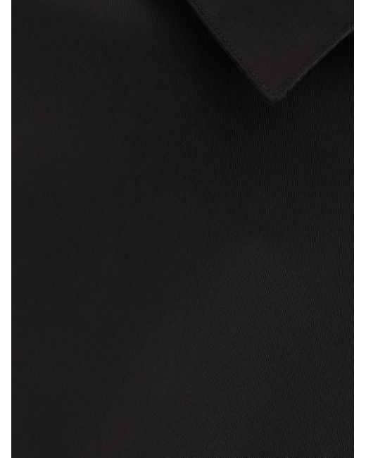 メンズ Jil Sander ツイル オーバーシャツ Black
