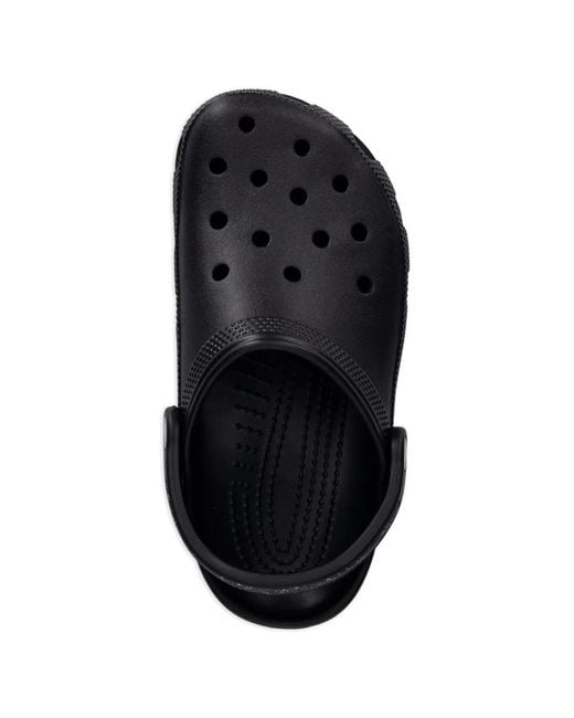 CROCSTM Black Classic Evo Speckled-Sole Clogs