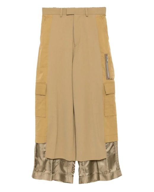 Undercover Natural Wool-Blended Trousers