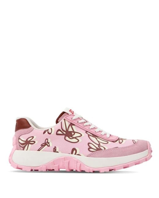 Camper Pink Drift Trail Sneakers