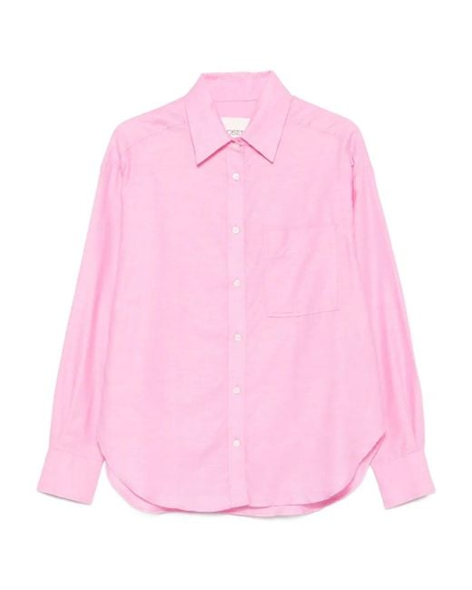 Camicia A Maniche Lunghe di Closed in Pink