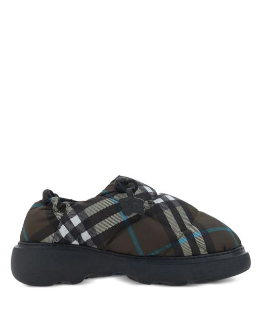 Burberry Black Pillow Slippers