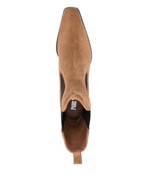 Paris Texas Brown 60Mm Heeled Ankle Boots
