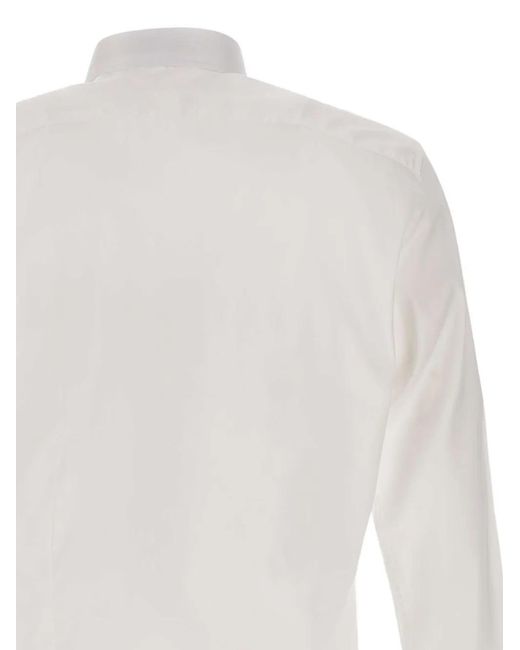 Brian Dales Hemd Mit Doppelten Manschetten in White für Herren