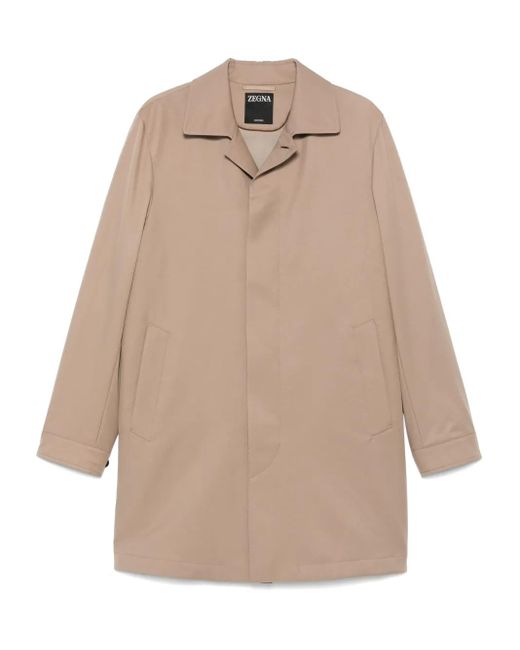 Cappotto Motorin 300Cc di Zegna in Natural da Uomo