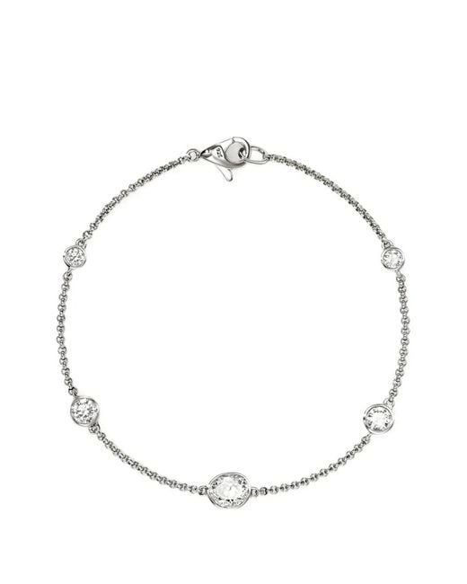 John Hardy Metallic Lovestruck Station Diamond Bracelet