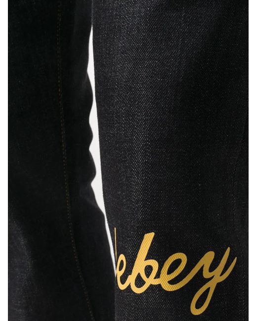 Off-White c/o Virgil Abloh Blue X Theophilus London Bebey Selvedge Jeans for men