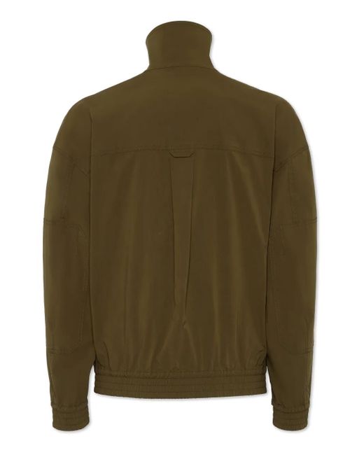 DSquared² Green Logo-Print Bomber Jacket for men