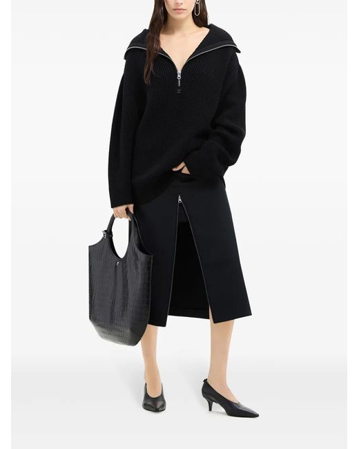 Courreges Black Sweaters for men