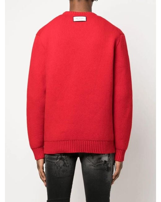 Philipp Plein Pullover in Red für Herren