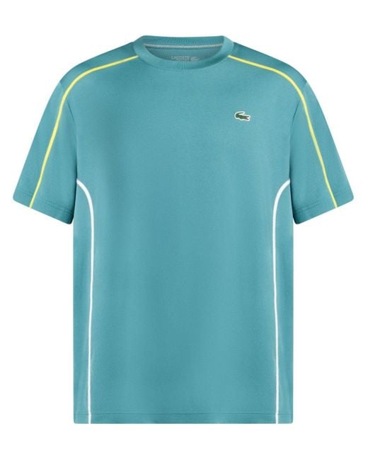 Lacoste Blue Logo-Patch T-Shirt for men